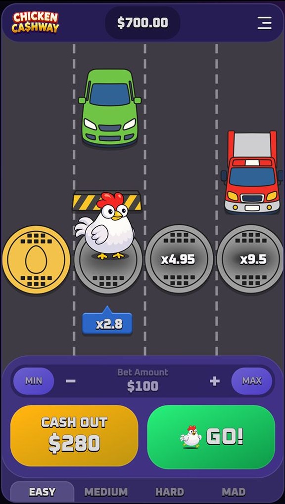 Chicken Cashway gameplay screenshot